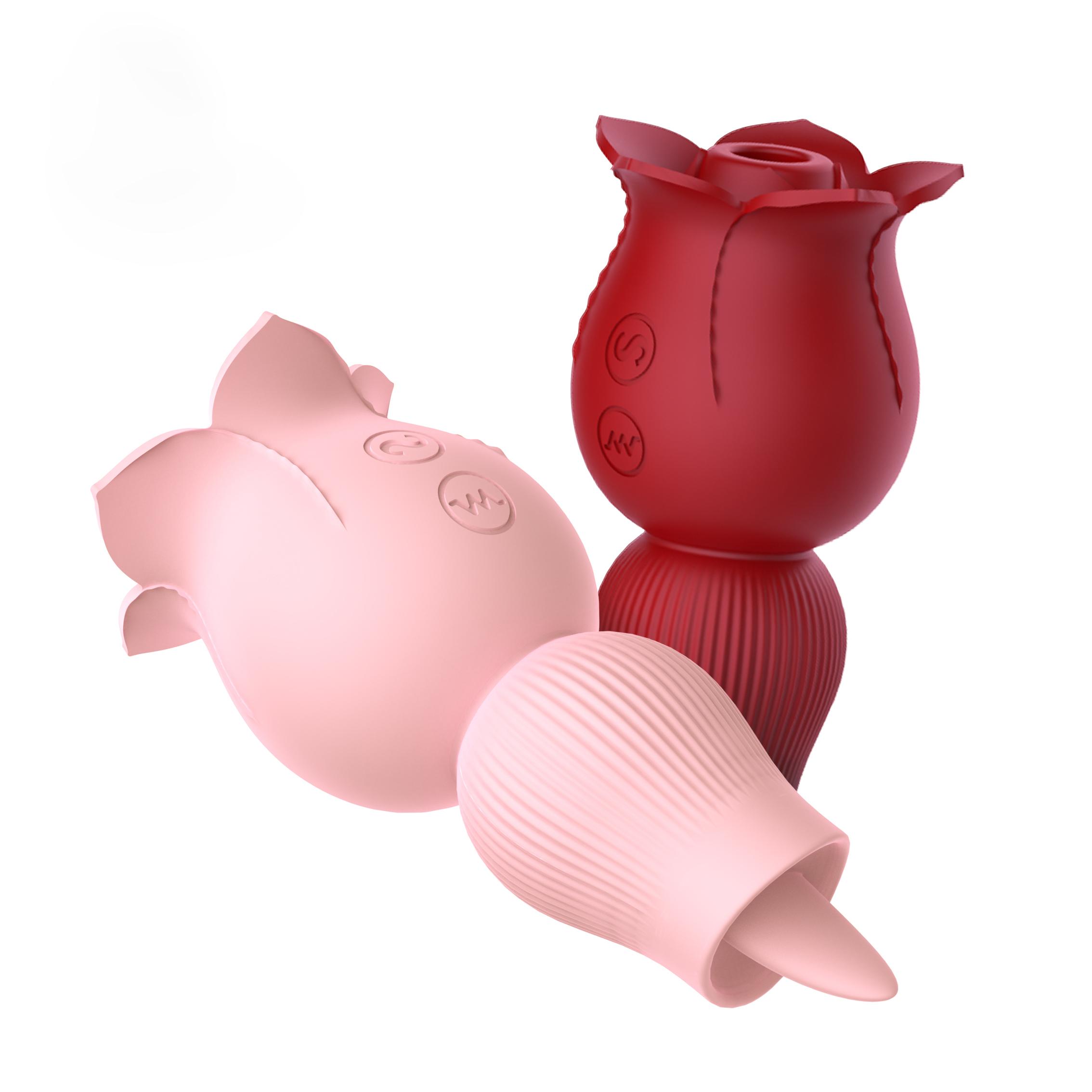 LBX041001 Licking Sucking Rose Sex Toy