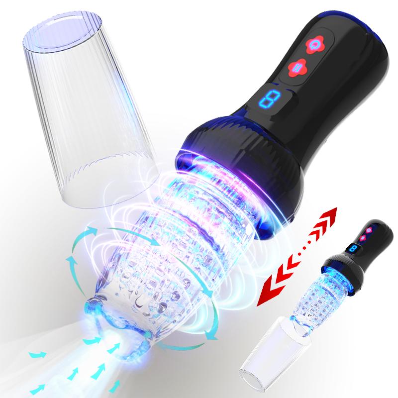 LBX09051 Thrusting Rotating Masturbation Cup