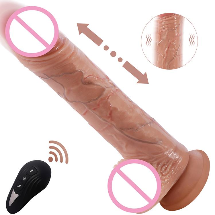 LBX03-MBH01 Thrusting Vibrating Dildo