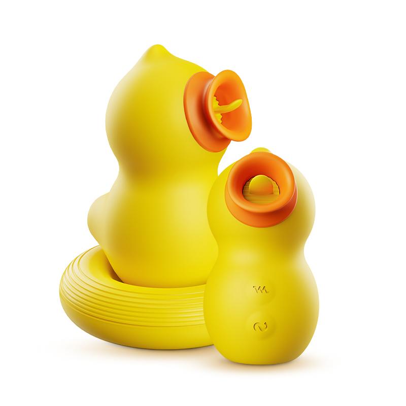 LBX042065 Duck Sucking Licking Vibrator