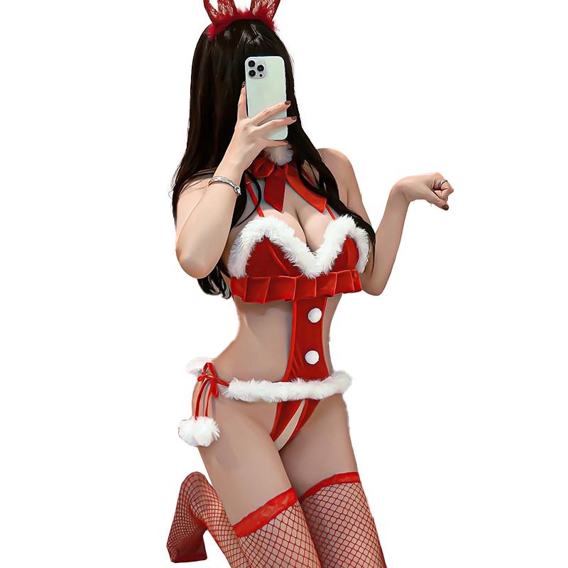 LBX-SL6801 Christmas Santa Claus Sex Lingerie