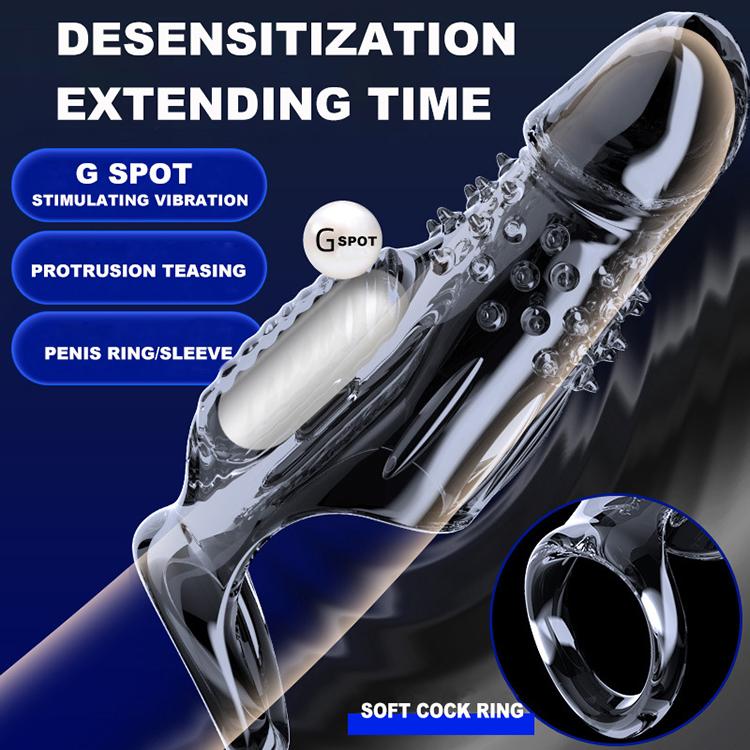 LBX11004 Vibrating Penis Wearing Sleeve